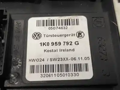 Peça sobressalente para automóvel em segunda mão motor elevador vidro dianteiro direito por volkswagen passat berlina (3c2) 2.0 tdi referências oem iam 1k0959792g 1k0959702k 980852111