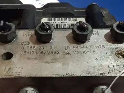 Second-hand car spare part abs for smart forfour 1.5 cdi cat oem iam references 0265234314 a4544201175 05112162333
