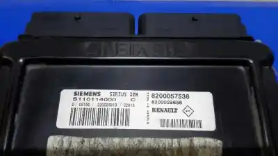 Автозапчастина б/у ебу контролер двигуна для renault scenic rx4 (ja0) 2.0 16v посилання на oem iam s110114000c 8200057536 8200029658