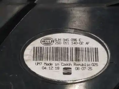 Автозапчасти б/у правый задний фонарь за seat toledo iv (kg3) 1.6 tdi ссылки oem iam 6jh945096e   Автозапчасти б/у правый задний фонарь за seat toledo iv (kg3) 1.6 tdi ссылки oem iam 6jh945096e