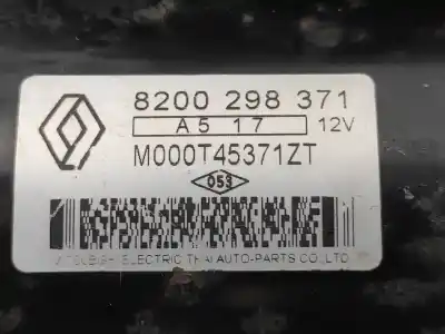 Peça sobressalente para automóvel em segunda mão motor de arranque por renault modus 1.4 16v referências oem iam 8200298371 m000t45371zt 