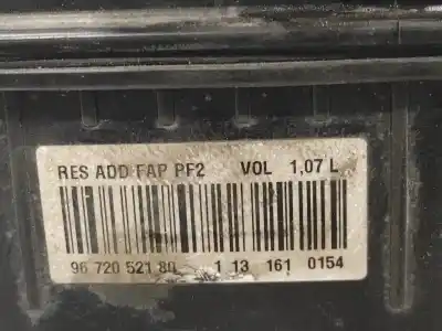 Pièce détachée automobile d'occasion réservoir fap pour peugeot 5008 1.6 hdi fap références oem iam 9672052180 9672052180 