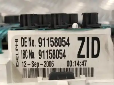 Second-hand car spare part dashboard for opel frontera b 2.2 16v dti oem iam references 91158054 91158054 