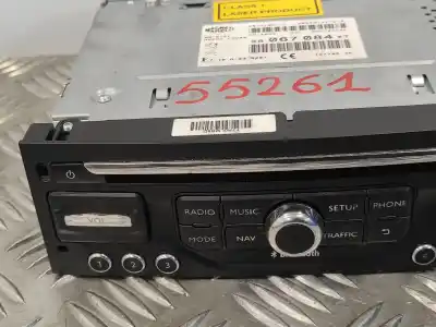 Second-hand car spare part gps navigation system for peugeot 5008 1.6 hdi fap oem iam references 98067084xt 503551371010 