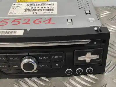 Second-hand car spare part gps navigation system for peugeot 5008 1.6 hdi fap oem iam references 98067084xt 503551371010 