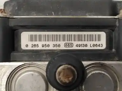 Second-hand car spare part abs for opel meriva (2006->) 1.7 cosmo [1.7 ltr. - 74 kw 16v cdti] oem iam references 0265234093 13190879 0265950350