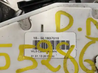 Автозапчастина б/у замок передній праві двері для seat toledo iv (kg3) 1.6 tdi посилання на oem iam 5e1837016   Автозапчастина б/у замок передній праві двері для seat toledo iv (kg3) 1.6 tdi посилання на oem iam 5e1837016