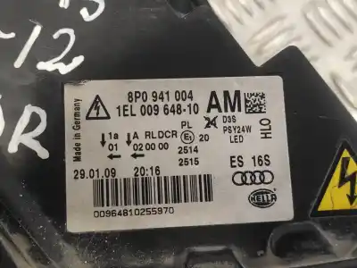 Pièce détachée automobile d'occasion feu droit pour audi a3 (8p) 2.0 tdi références oem iam 8p0941004 1el00964810 
