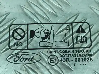 Peça sobressalente para automóvel em segunda mão vidro dianteiro esquerdo por ford s-max (ca1) 2.0 tdci cat referências oem iam 43r001025  