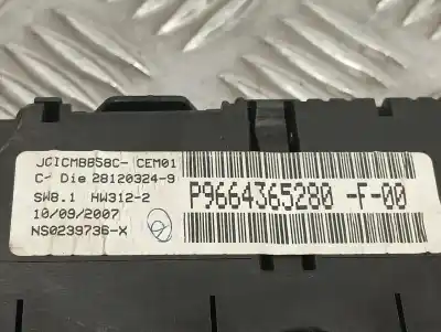 Автозапчасти б/у приборная доска за citroen c4 grand picasso 2.0 hdi fap cat (rhr / dw10bted4) ссылки oem iam p9664365280f00 p9664365280 9664365280