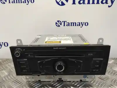 Second-hand car spare part audio system / radio cd for audi a4 avant (8k5) (2008) 2.0 16v tdi oem iam references 8t1035186b