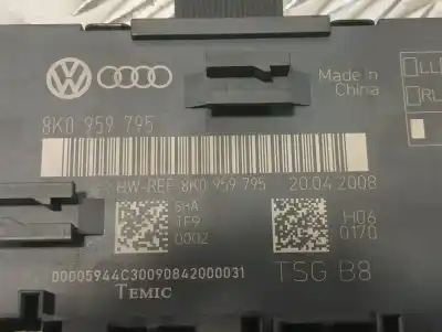 Second-hand car spare part electronic module for audi a4 avant (8k5) (2008) 2.0 16v tdi oem iam references 8k0959794 8k0959795 