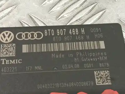 Second-hand car spare part electronic module for audi a4 avant (8k5) (2008) 2.0 16v tdi oem iam references 8t0907468h 403221 