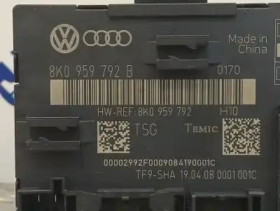 Second-hand car spare part electronic module for audi a4 avant (8k5) (2008) 2.0 16v tdi oem iam references 8k0959792b 8k0959792 