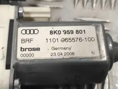 Second-hand car spare part driver left window regulator for audi a4 avant (8k5) (2008) 2.0 16v tdi oem iam references 8k0959801 1101965576100 966935100