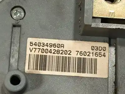 Second-hand car spare part multifunction switch for renault megane i scenic (ja0) 1.6 16v kaleido 107 cv / 79 kw oem iam references 54034960a v7700428202 