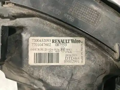 Автозапчастина б/у права фа для renault scenic rx4 (ja0) 2.0 16v dynamique посилання на oem iam 7700432093 7701047602 087553