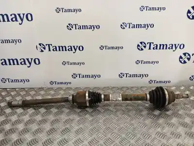 Peça sobressalente para automóvel em segunda mão transmissão dianteira direita por peugeot partner tepee 1.6 bluehdi 120 referências oem iam 9656329480