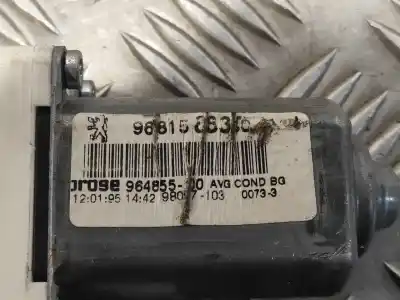 Second-hand car spare part left front window motor for peugeot 307 cc (s2) 1.6 16v cat oem iam references 9681588380 965495100 503620140205