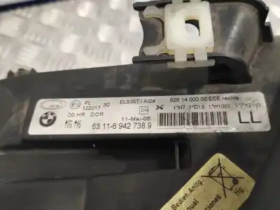 İkinci el araba yedek parçası sag far için bmw serie 3 berlina (e90) 2.0 16v diesel oem iam referansları 631169427389 69427389 6261400000