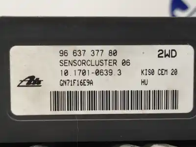 Second-hand car spare part electronic module for citroen c3 1.4 oem iam references 9663737780 10170106393 