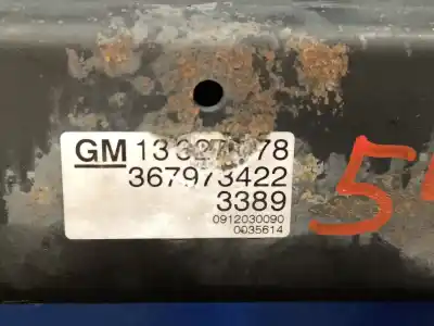 Автозапчастина б/у передня вісь для opel astra j (p10) 1.7 cdti (68) посилання на oem iam gm13327070 367973422 