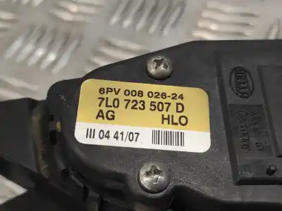 Автозапчастина б/у педальний потенціометр для audi q7 (4l) 3.0 v6 24v tdi посилання на oem iam 7l0723507d 6pv00802624 