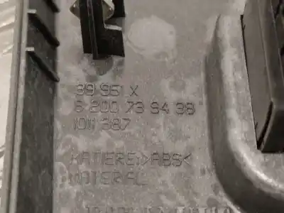 Pezzo di ricambio per auto di seconda mano console centrale per dacia sandero 1.4 cat riferimenti oem iam 8200739438  