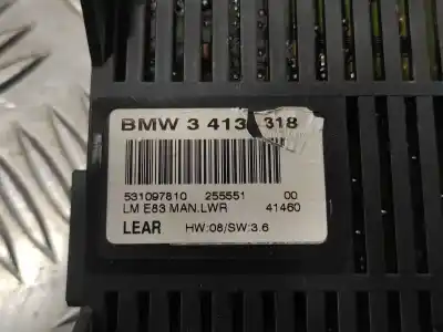 Second-hand car spare part light control unit for bmw x3 (e83) 3.0 turbodiesel cat oem iam references 3413318  