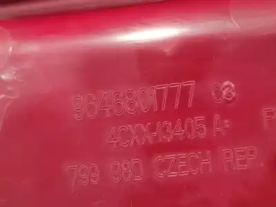 Second-hand car spare part left tailgate light for citroen c4 coupe vtr oem iam references 9646801777  