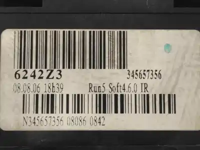 Second-hand car spare part multifunction switch for citroen c4 coupe vtr oem iam references 345657356 n345657356 