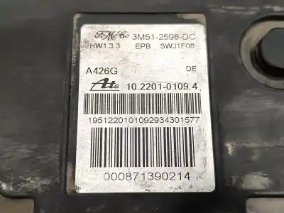 Piesă de schimb auto la mâna a doua modul motoras frana de mana electric pentru ford focus c-max (cap) 1.6 tdci cat referințe oem iam 3m512598dc 10220101094 