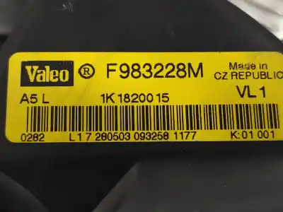Recambio de automóvil de segunda mano de motor calefaccion para audi a3 (8p) 1.6 ambiente referencias oem iam 1k1820015 f983228m 