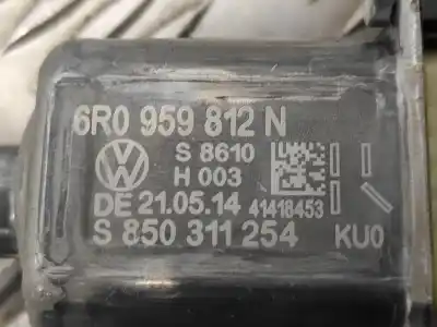 Peça sobressalente para automóvel em segunda mão elevador de vidros traseiro direito por volkswagen polo (6r1) 1.4 tdi referências oem iam 6r0959812n s850311254 0130822533