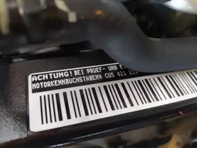 Second-hand car spare part complete engine for volkswagen polo (6r1) 1.4 tdi oem iam references cus  