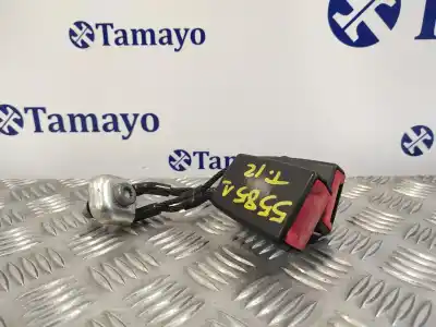 Peça sobressalente para automóvel em segunda mão chicote / encaixe cinto segurança traseiro central por volkswagen polo (6r1) 1.4 tdi referências oem iam 6r0857739a