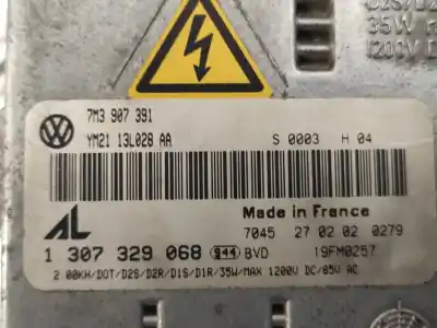 Pièce détachée automobile d'occasion  module de ballast de phare xenon pour volkswagen golf iv berlina (1j1) 1.9 tdi références oem iam 7m3907391 1307329068 2285510600
