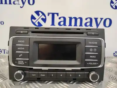 İkinci el araba yedek parçası SES SISTEMI / RADYO CD için KIA RIO III (UB)  OEM IAM referansları 961701W770CA 61014035 
