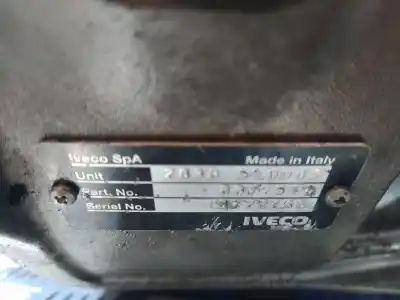 Pièce détachée automobile d'occasion boîte de vitesses pour iveco 35s12 2.3 références oem iam 8872395  