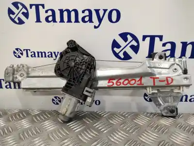 Peça sobressalente para automóvel em segunda mão elevador de vidros traseiro direito por citroen c4 lim. 1.2 12v e-thp referências oem iam 9802523180