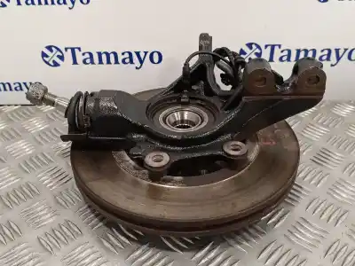 Peça sobressalente para automóvel em segunda mão manga de eixo dianteira esquerda por citroen c4 lim. 1.2 12v e-thp referências oem iam 