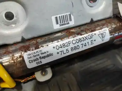 Автозапчастина б/у передня ліва подушка безпеки для porsche cayenne (typ 9pa) 4.5 v8 cat посилання на oem iam 7l5880741e  