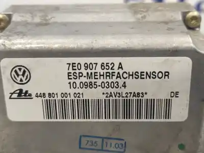 Pezzo di ricambio per auto di seconda mano centralina esp per porsche cayenne (typ 9pa) 4.5 v8 cat riferimenti oem iam 7e0907652a 10098503034 448801001021