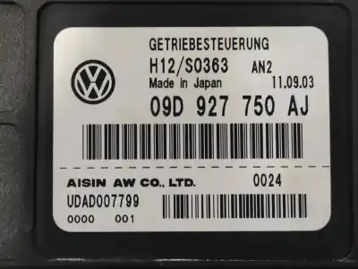 Pezzo di ricambio per auto di seconda mano modulo elettronico per porsche cayenne (typ 9pa) 4.5 v8 cat riferimenti oem iam 09d927750aj  