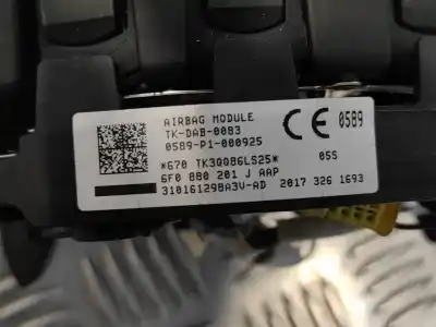 Автозапчастина б/у передня ліва подушка безопасности для seat ateca (kh7, khp) 1.6 tdi посилання на oem iam 6f0880201j 0589p1000925 
