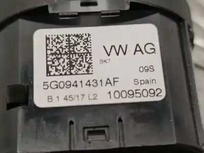 Автозапчастина б/у управління світлом для seat ateca (kh7, khp) 1.6 tdi посилання на oem iam 5g0941431af 10095092 