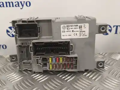 Second-hand car spare part fuse box unit for fiat doblo active oem iam references 00519217600