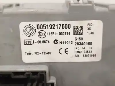 Second-hand car spare part fuse box unit for fiat doblo active oem iam references 00519217600 28340960 116ri000674