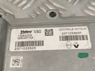Second-hand car spare part ecu engine control for renault clio iv 0.9 oem iam references 237103352r 132800315 v29034775a