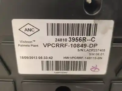 Peça sobressalente para automóvel em segunda mão quadrante por renault clio iv 0.9 referências oem iam 248103956r  